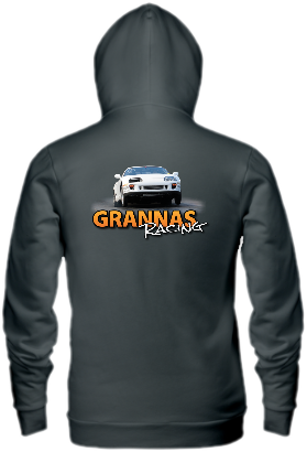 Joel Grannas Racing White Toyota Supra Hoodie