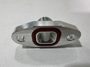 Billet Aluminum 2JZ -10AN turbo drain pan fitting with o-ring seal