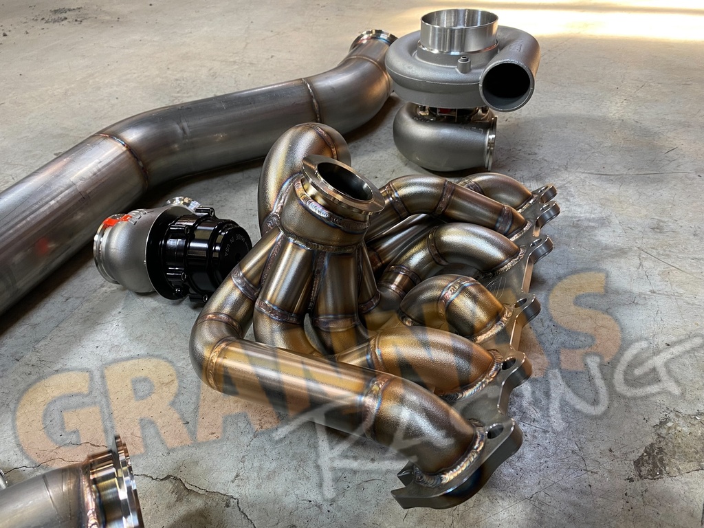 2JZ-GTE EXHAUST MANIFOLD - TURBO HEADER