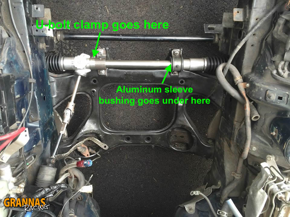 Manual Steering Rack - FD3S RX7 - Power Steering Delete