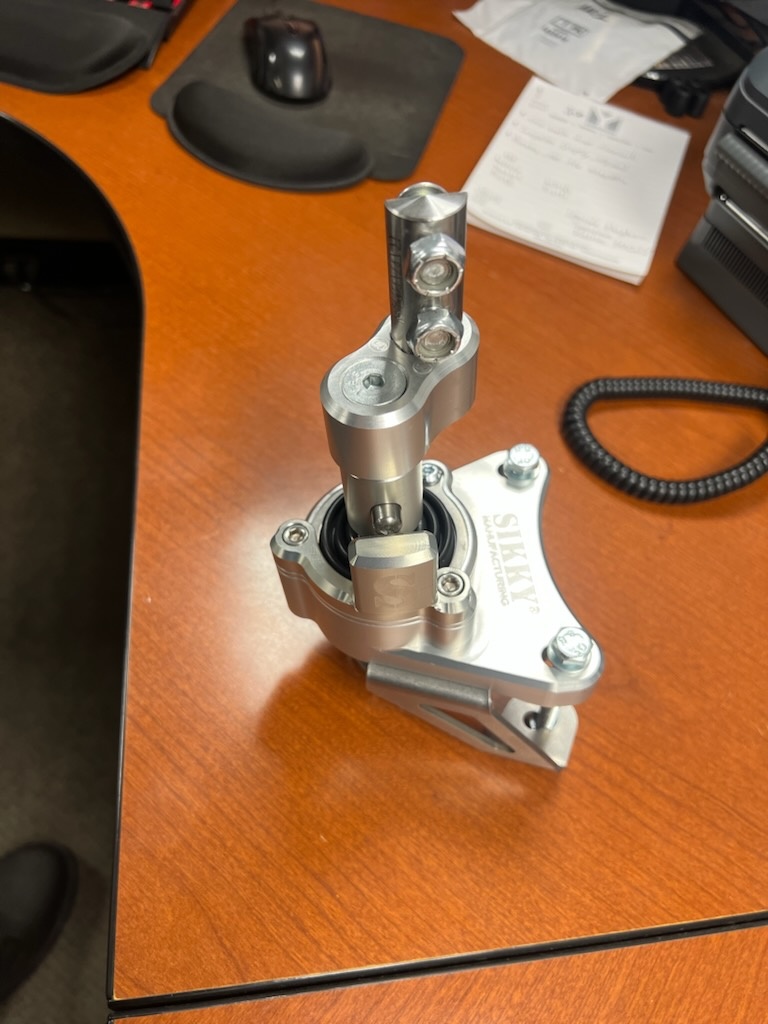 Sikky CD009 Shifter with 1" extension and 2-bolt adapter