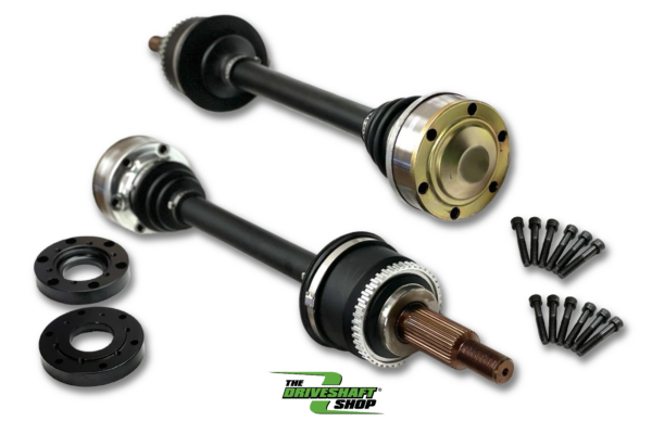 1993-1995 Mazda RX-7 FD3S Pro-Level Axles with Billet Wheel Hub Kit for 8.8" Ford Rear