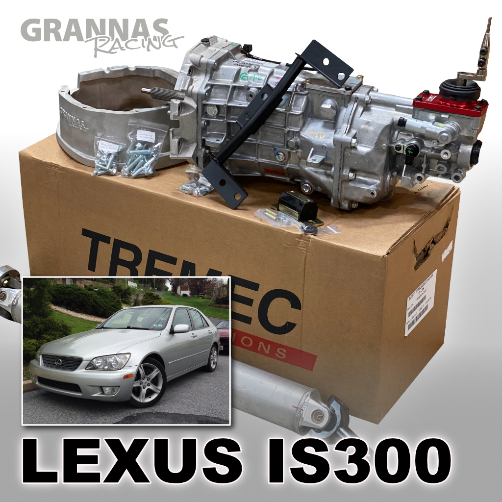 Lexus IS300 T56 Magnum-F 6-speed manual swap kit