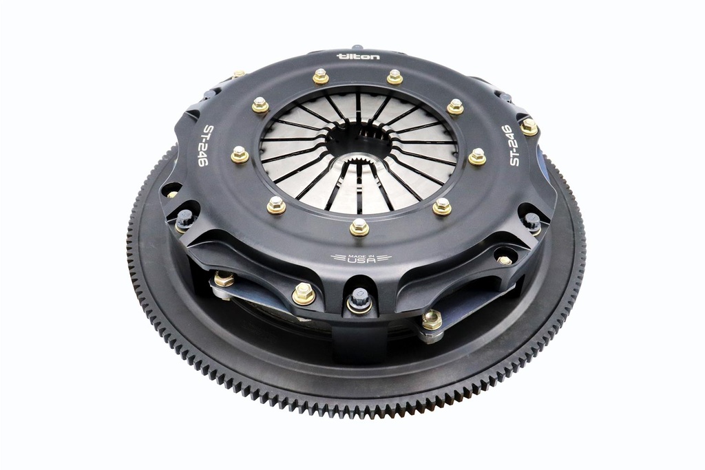 Tilton 55-2004 ST246 Billet Cerametallic Clutch and Flywheel Kit for LS engines