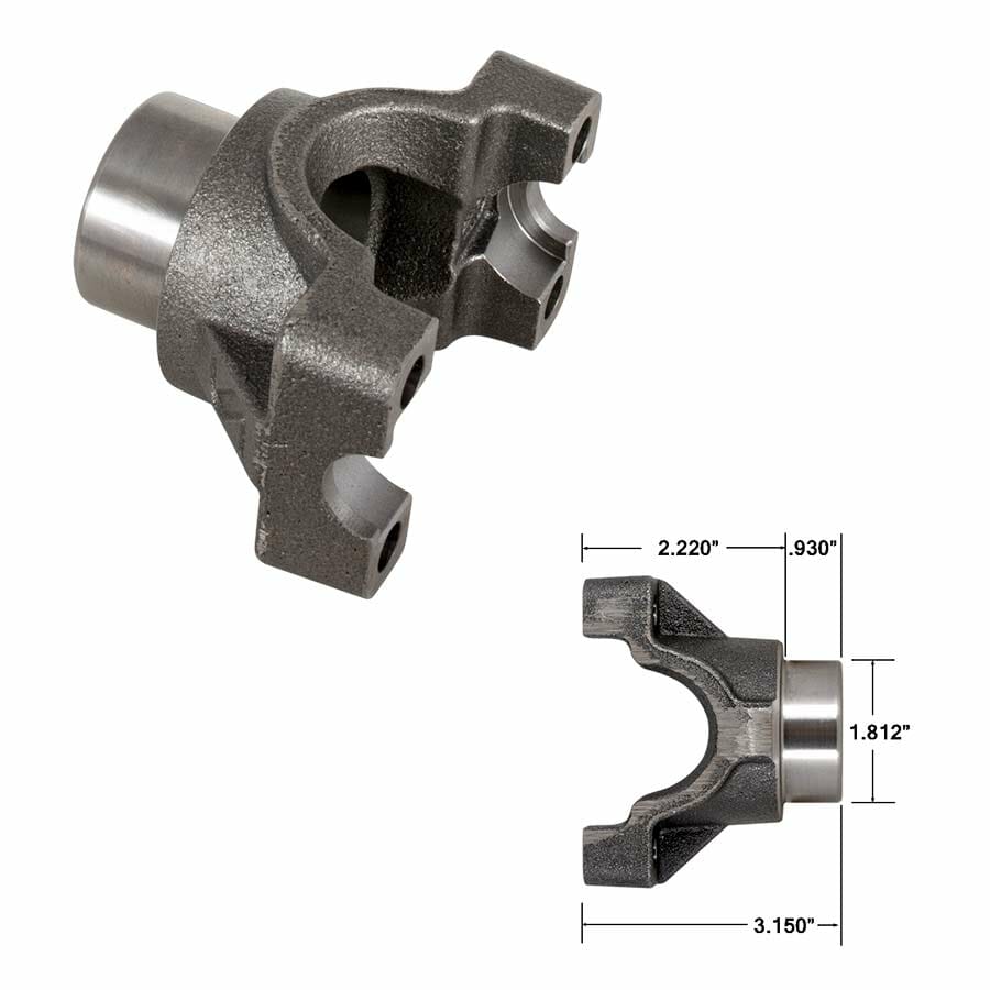 Strange U1630 HD 1350 Ford 8.8" Pinion Yoke 