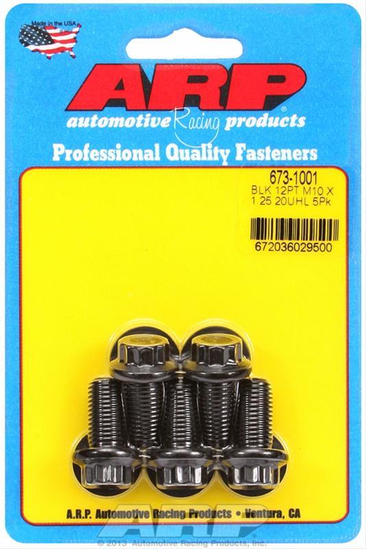 ARP 673-1001 M10x1.25-20mm 12pt bolts 