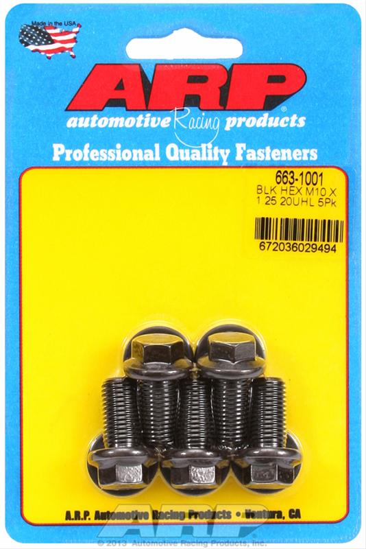 ARP 663-1001 M10x1.25-20mm 6pt bolts