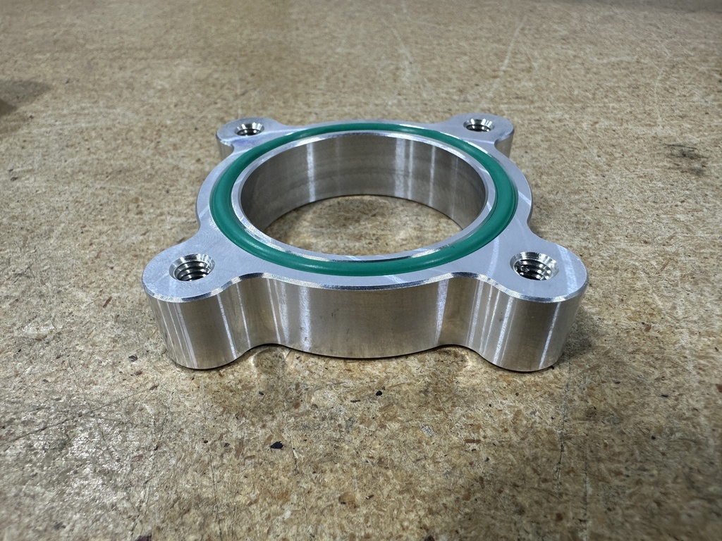 Weld Flange with O-Ring - Bosch Throttle Body 42-46mm 