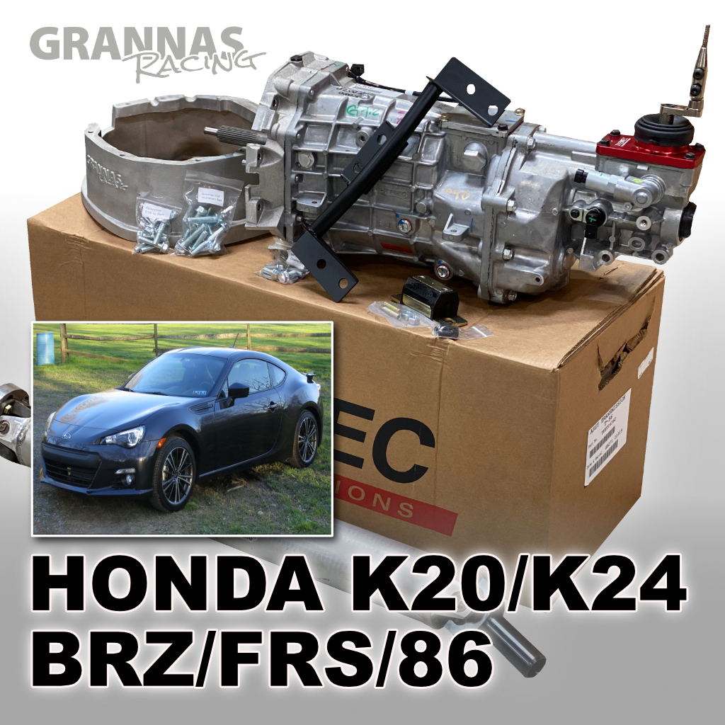 Toyota 86 BRZ FRS T56 Magnum-F 6-speed manual swap kit (Honda K20/K24 SWAP)