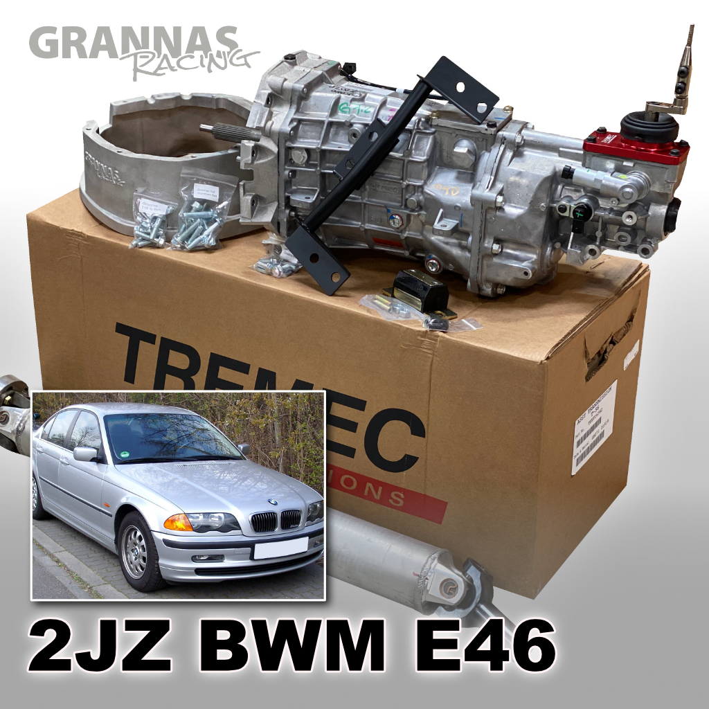 BMW E46 T56 Magnum 6-speed manual swap kit (2JZ SWAPPED CARS)