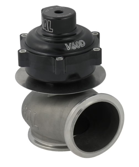 TiAL V60D CO2 60mm Wastegate 2.50" Inlet - 5.80psi - Black