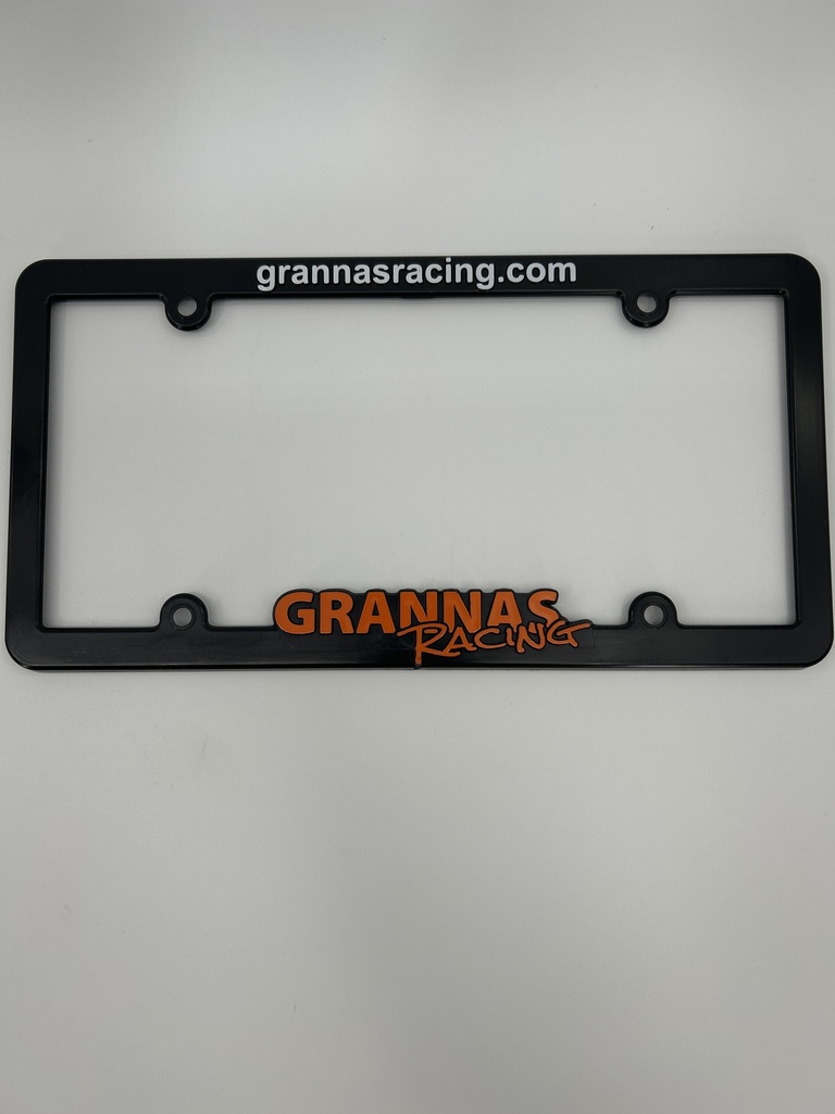 Grannas Racing License Plate Frame