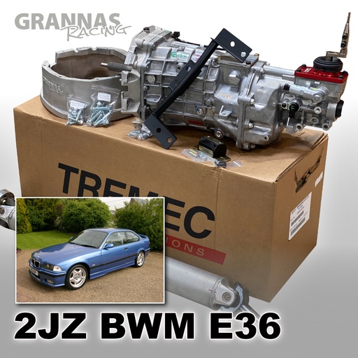 BMW E36 T56 Magnum 6-speed manual swap kit (2JZ SWAPPED CARS)