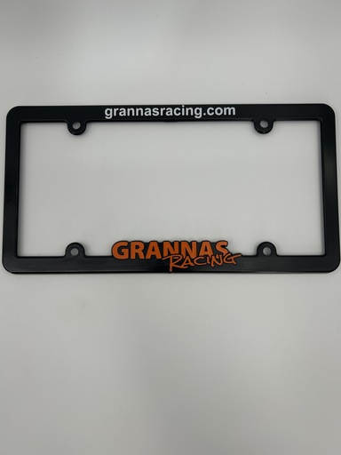 [GR-LIC-PLATE-FRAME] Grannas Racing License Plate Frame