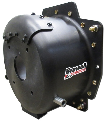 [BRW-JZ-T56-ALUM] Browell 2JZ T56 Aluminum Bellhousing Titanium liner, midplate, and cross-shaft/fork