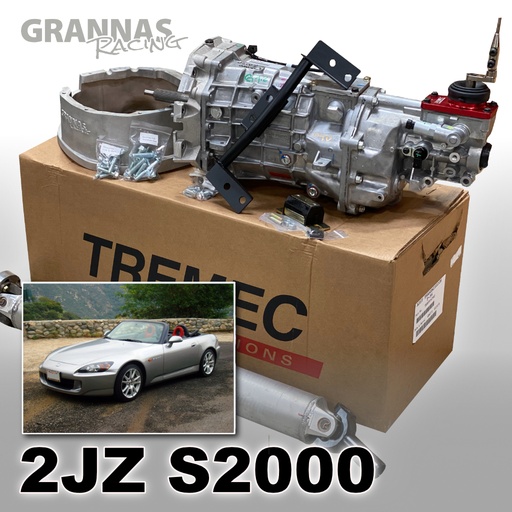 Honda S2K T56 Magnum-F 6-speed manual swap kit (2JZ SWAPPED CARS)