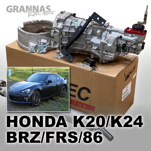 Toyota 86 BRZ FRS T56 Magnum-F 6-speed manual swap kit (Honda K20/K24 SWAP)